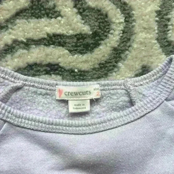 Crewcuts peplum sweater size 2T - Picture 2 of 2